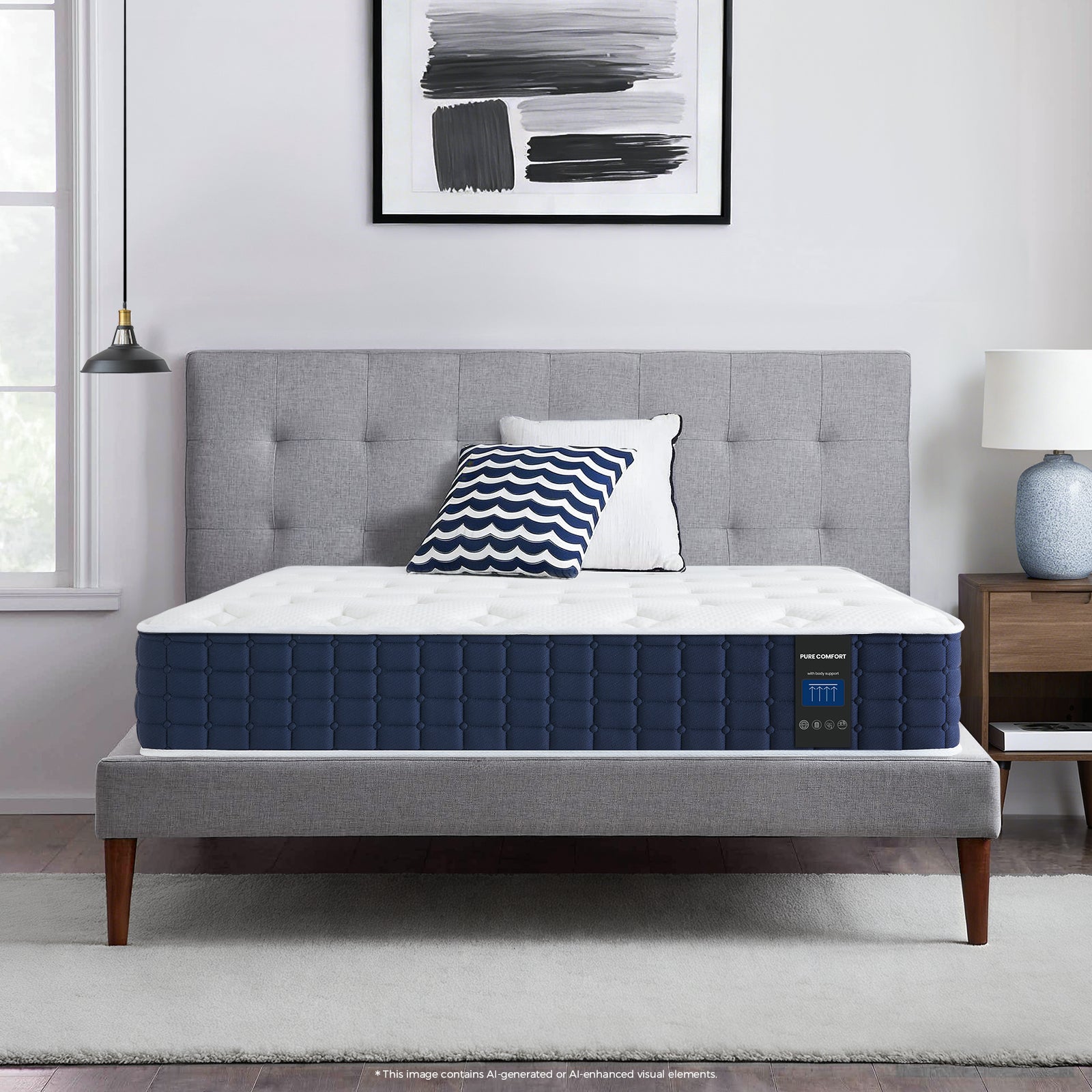Coolvie 10" Hybrid Mattress  – Pressure Relief & Support