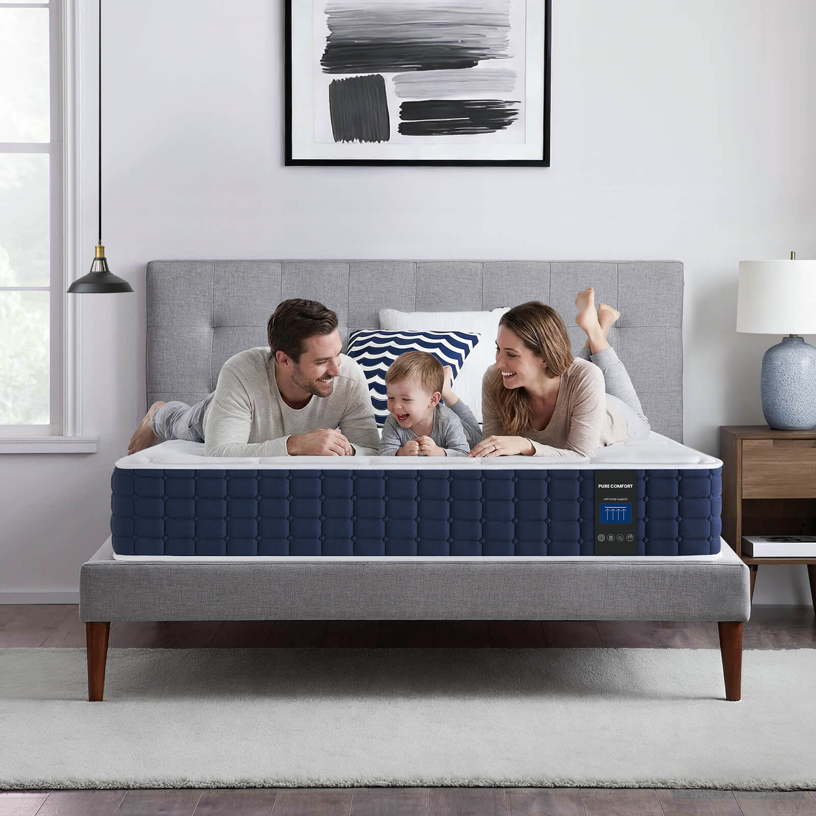Coolvie 10" Hybrid Mattress  – Pressure Relief & Support