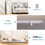 Coolvie Tri Fold Mattress 4-inch thickness balances comfort and portability