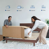 Coolvie 12/14 Hybrid Mattress in a Box – Medium Firm – 101-Night Trial