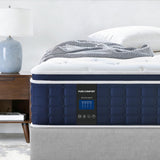 Coolvie 12 Inch Full Hybrid Mattress – Fiberglass-Free & Cooling