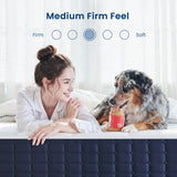 Coolvie 10" Hybrid Mattress  – Pressure Relief & Support