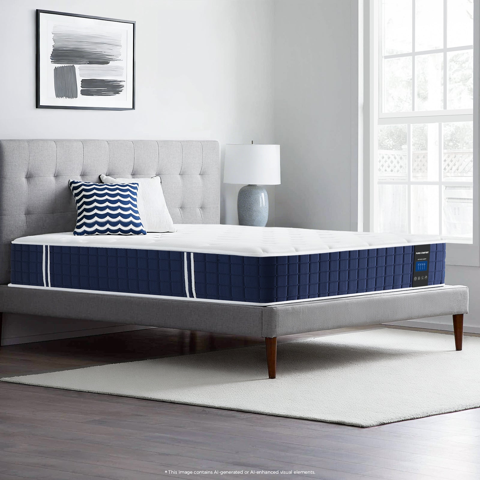 Coolvie 10" Hybrid Mattress  – Pressure Relief & Support