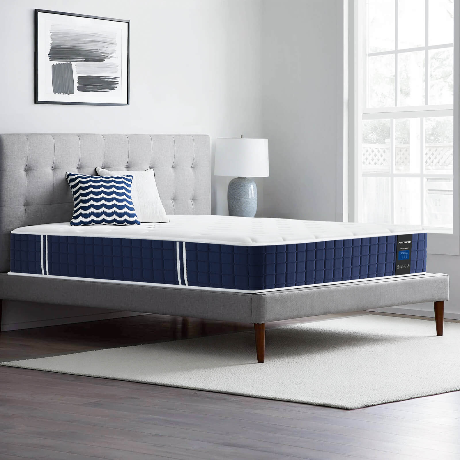 Coolvie 10" Hybrid Mattress  – Pressure Relief & Support